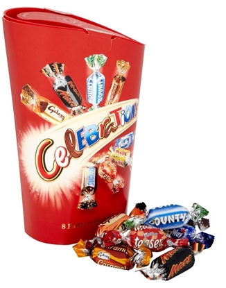 Picture of CELEBRATIONS TUBS 380GR